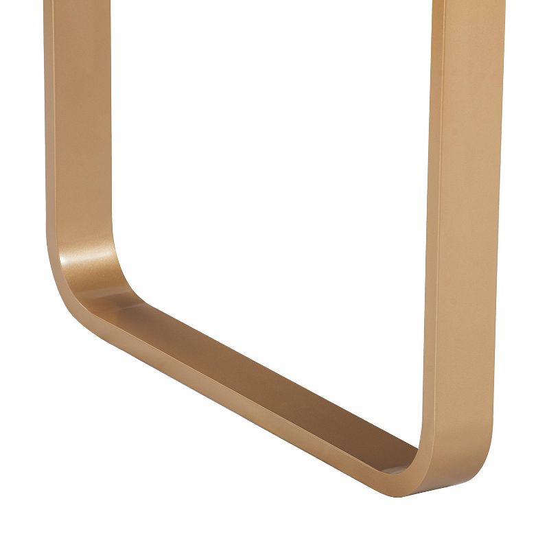 Gerard Dining Table Sonoma Oak and Gold - Finch