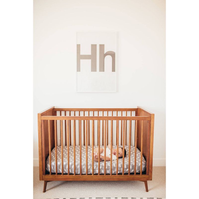 Copper Pearl Premium Crib Sheet - Scout