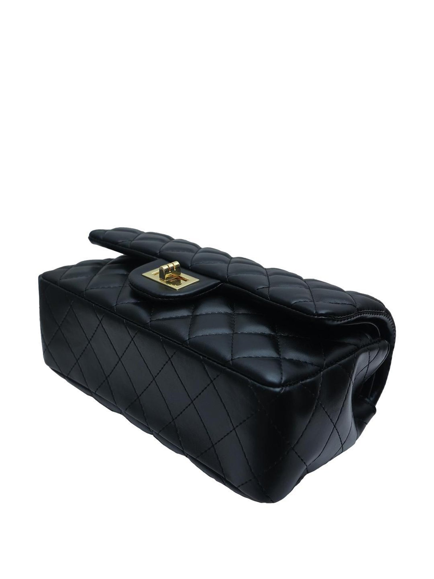 Angeline Black Textured Medium Sling Handbag