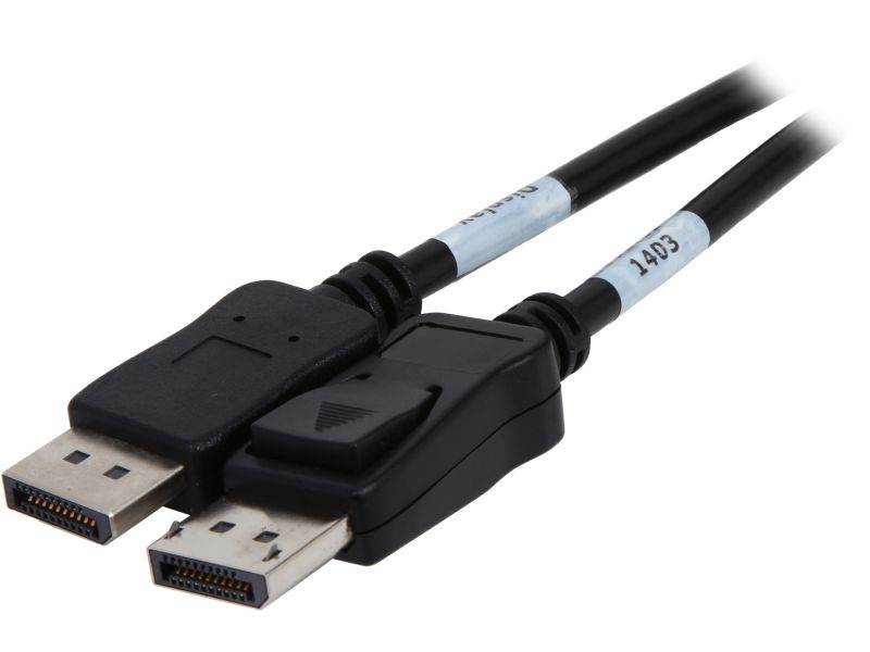 DisplayPort Cable with Latches MM DP to DP 1080p 50ft P580050