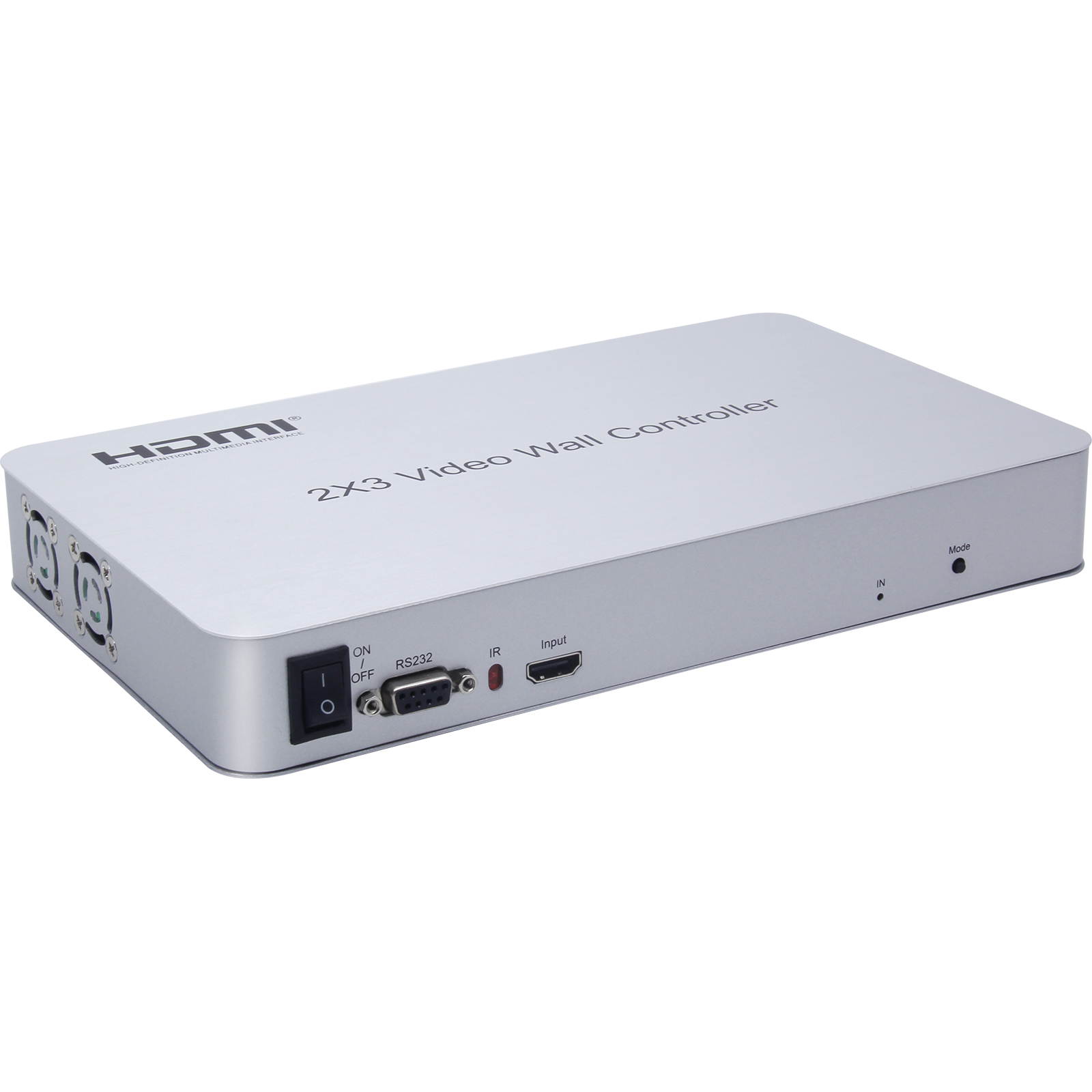 Video Wall Controller 2x3 4K 3840x2160@30Hz Processor HDMI 1.4 HDCP 1.4 Support 1x2,2x1,2x2,2x3 with 1 HDMI Input 6 HDMI Output