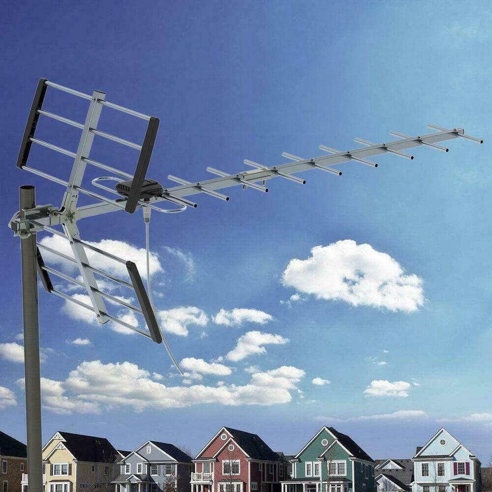 Leadzm 150Mile Indoor Outdoor TV Antenna Digital HDTV 1080P DEEP FRINGE CAPABLE