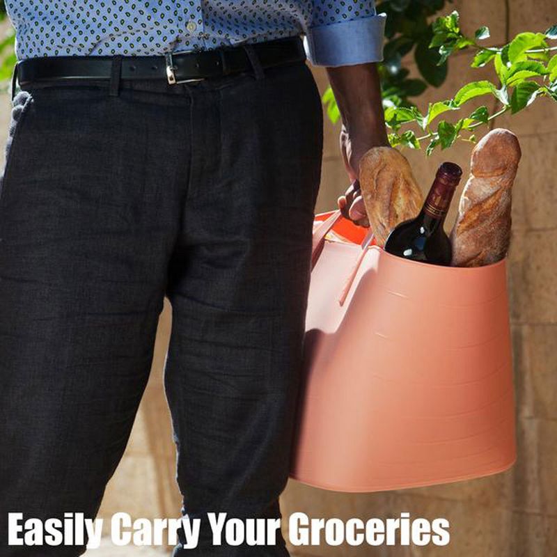 Sterilite 19434303 120 Quart Clear Plastic Storage Container Box and Lid with Blue Latches and Wheels (3 Pack)