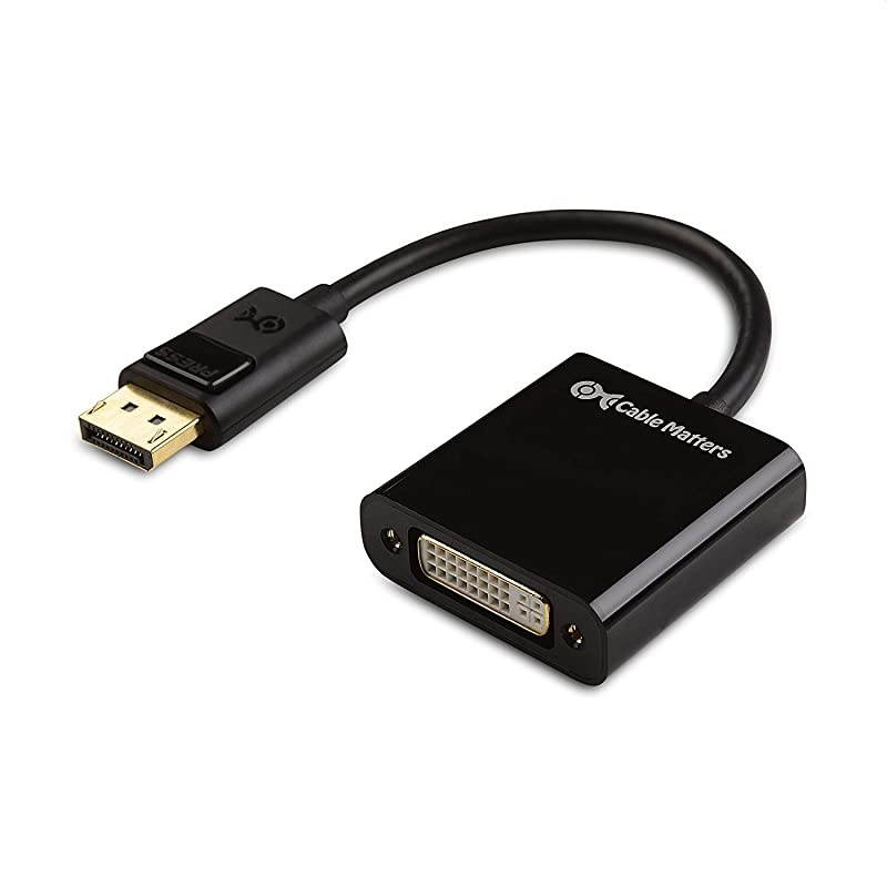 DisplayPort to DVI Adapter (DP to DVI Adapter)