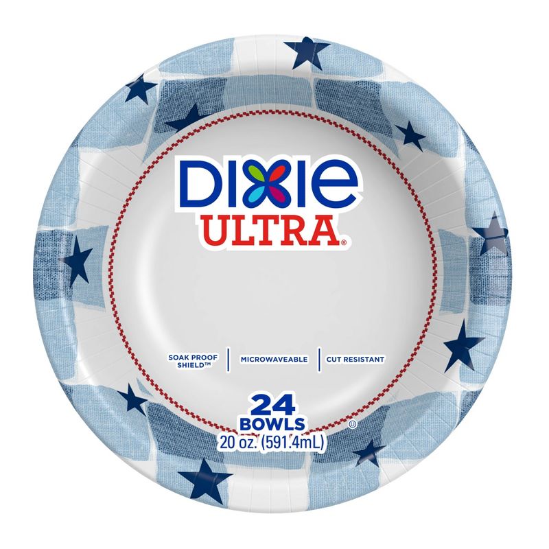 Dixie Ultra Disposable Bowls - 24ct/20oz