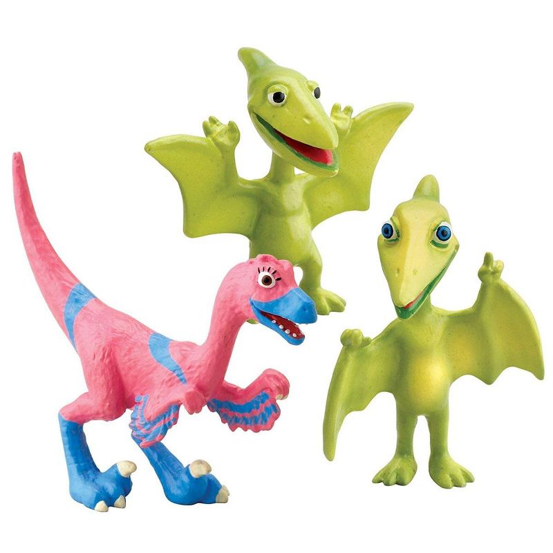 Ertl Dinosaur Train Collectible Dinosaur Figure 3-Pack: Mr. Pteranodon, Don, And Velma