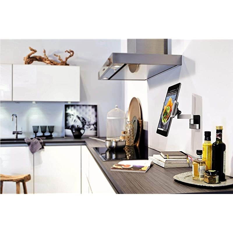 iPad and Tablet Wall Mount Universal and Adjustable TMS 1030 Full Motion Swivel Tilt and Rotating Mount for Home