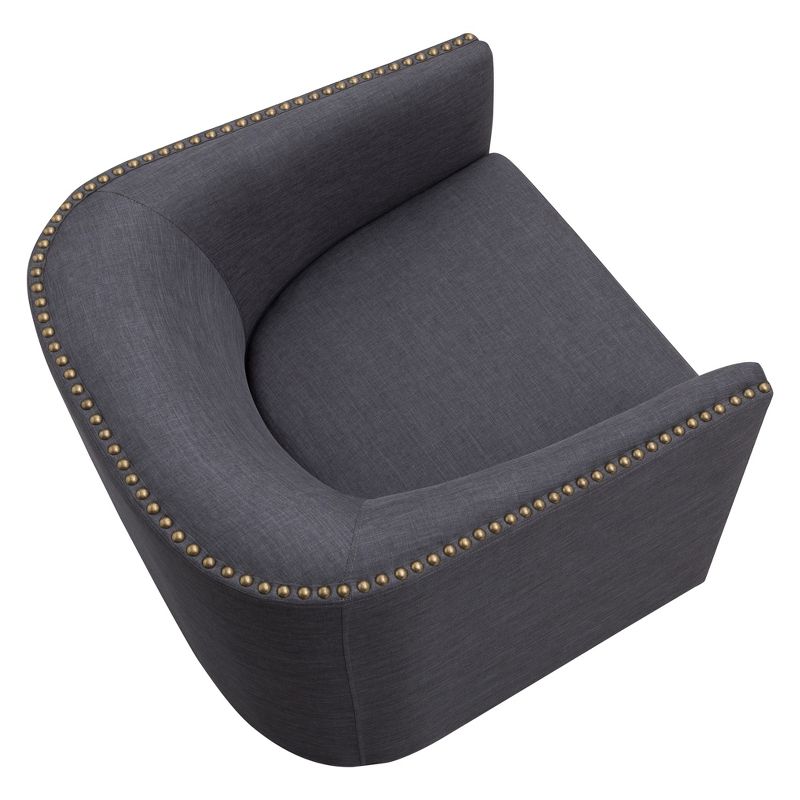 Alyce Swivel Glider Chair Cream