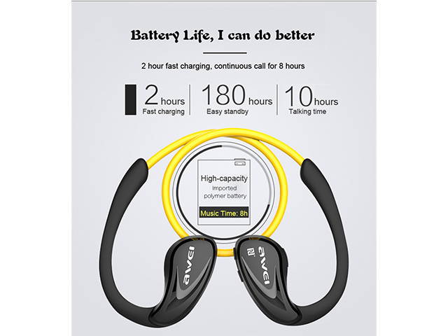 AutofeelSunriseoffice Hifi Bluetooth Earphone Headset Wireless Headphone With Mic 3D Bass Stereo Neckband Sport Earbuds Noise Canceling Cordless For Phone iPhone Xiaomi Samsung