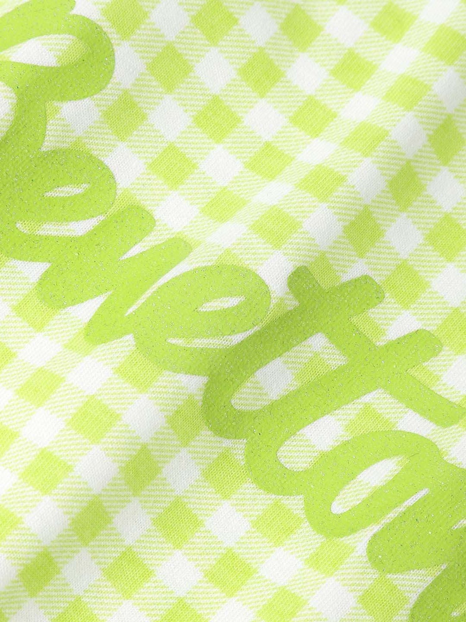 Kidsville Green Cotton Printed T-Shirt