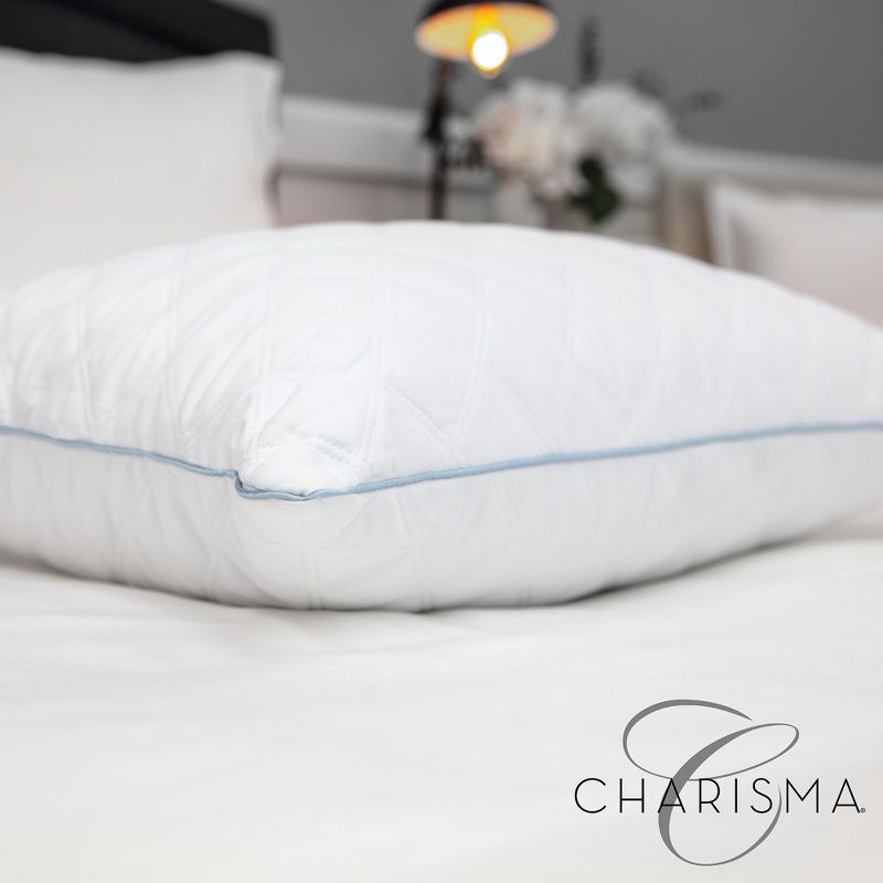 Charisma Gel-Infused Memory Foam Cluster Jumbo Pillow