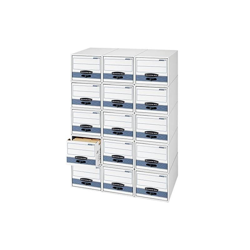STOR/DRAWER STEEL PLUS Extra Space-Saving Filing Cabinet, Stacks up to 5 High, Letter, 6 Pack (00311)