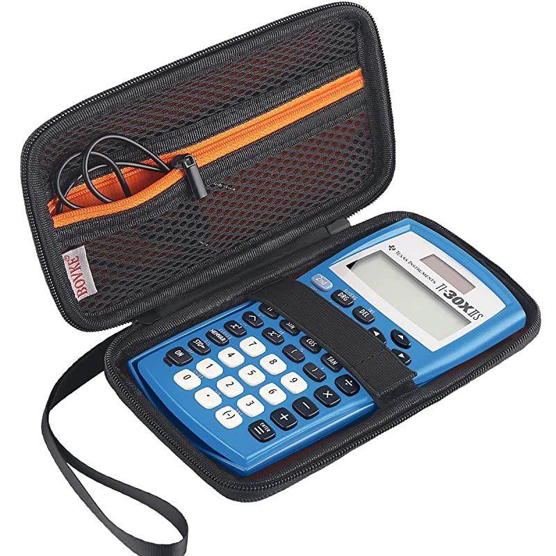 Scientific Calculator Carrying Case for Texas Instruments TI30X IIS 2Line Scientific BA II Plus Financial CalculatorBlack