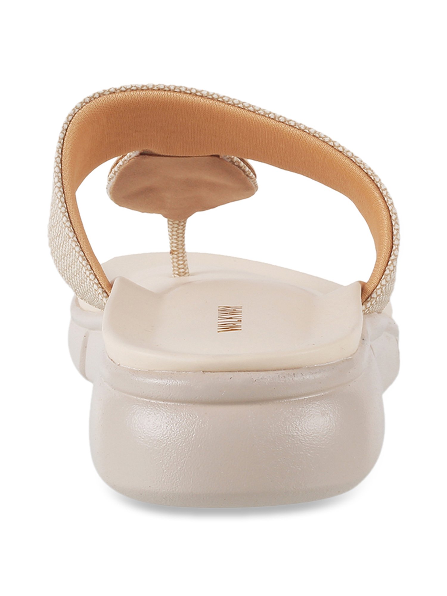 Walkway Women's Beige Thong Sandals