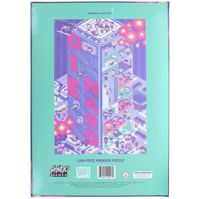 Mondo Die Hard 1000 Piece Jigsaw Puzzle