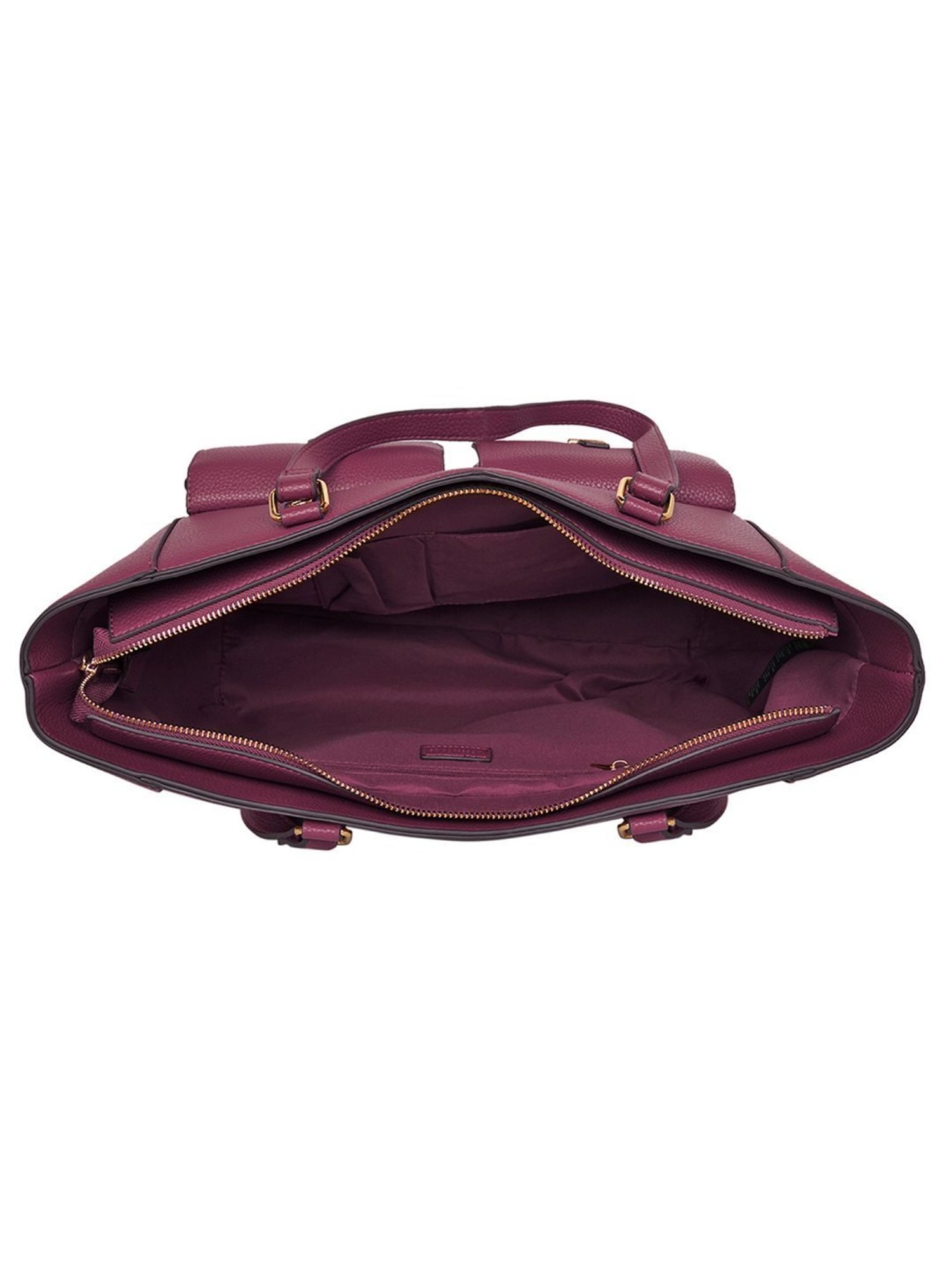 Call It Spring Black Combo Solid Large Tote Handbag