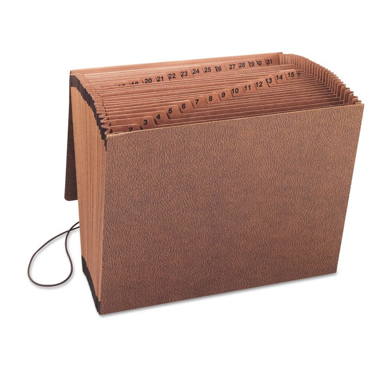 Smead 1-31 Expanding Files 31 Pocket Letter Redrope Printed 70367