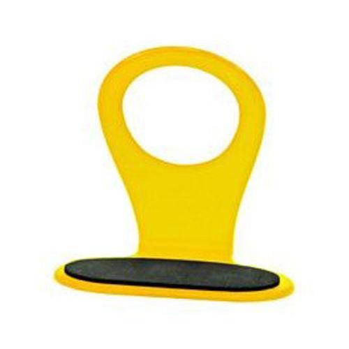 Yellow Universal Wall Hanging Phone Holder Around Charger Outlet