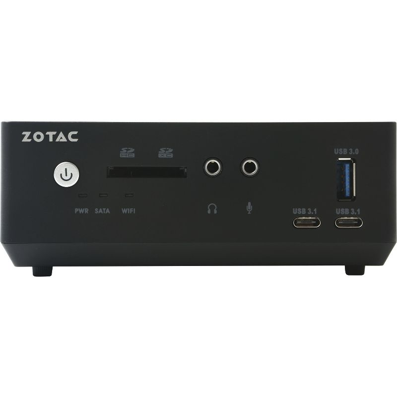 Zotac ZBOX nano M ZBOX-MI527NANO-U Desktop Computer - Core i3 i3-7100U - Mini PC - Intel HD Graphics 620 - Wireless LAN - Bluetooth