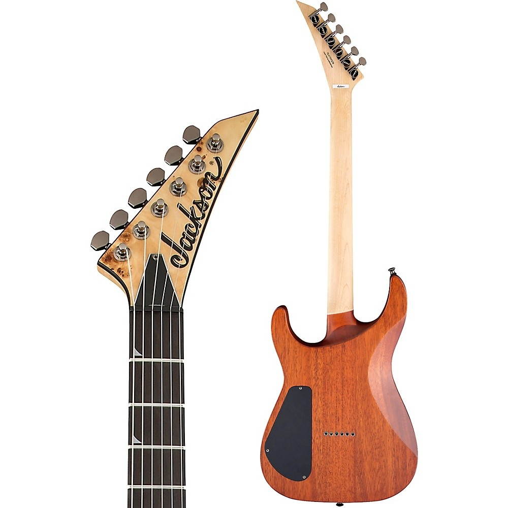 Jackson Pro Series Soloist SL2P HT MAH Electric Guitar, 24 Frets, Desert Sand