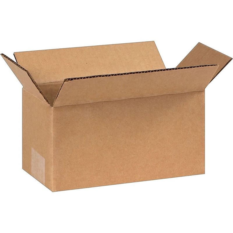 COASTWIDE 8 x 4 x 4 Shipping Boxes, 32 ECT, Brown 80404