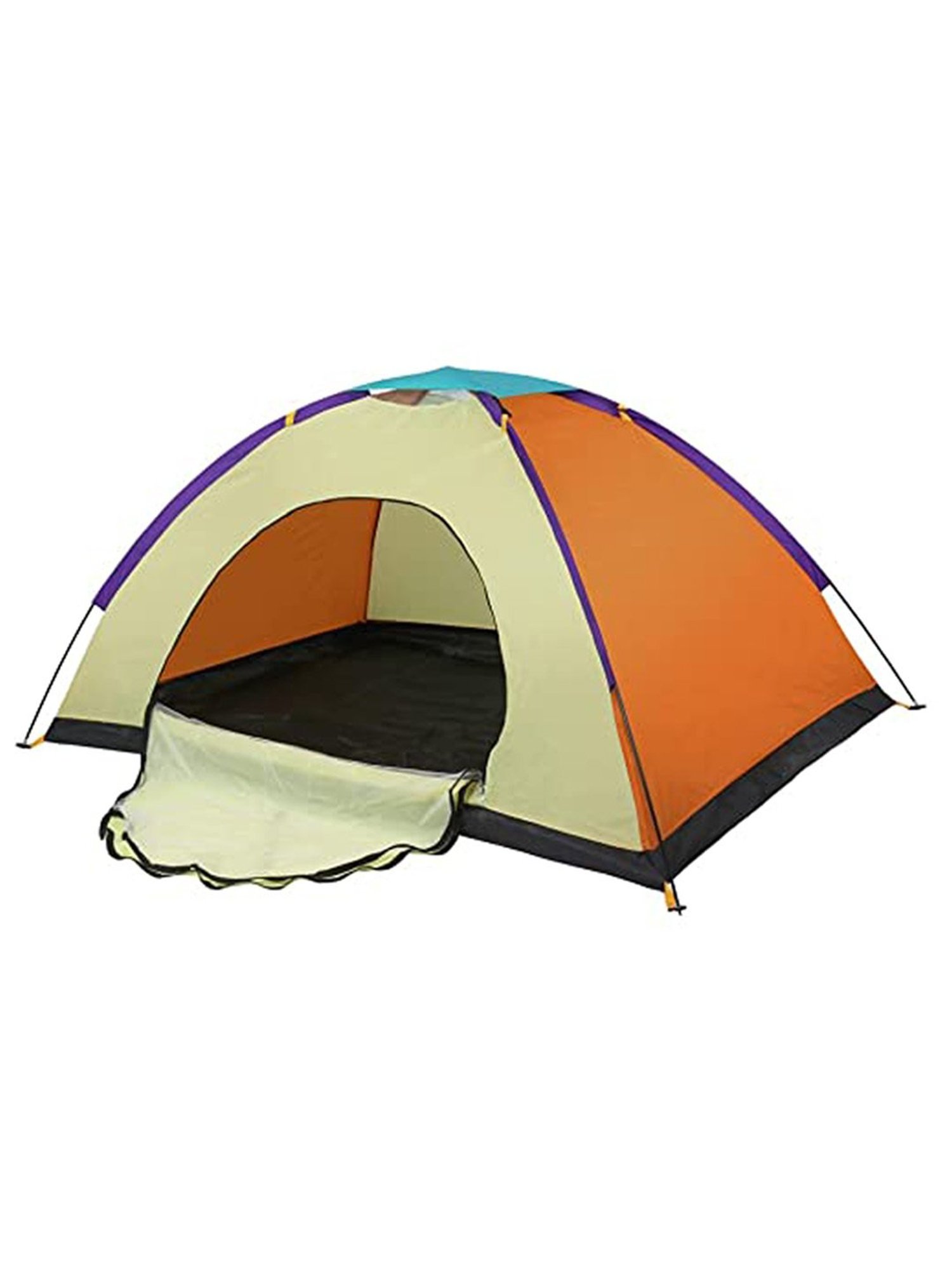 Vector X Waterproof Portable Tent for Outdoor Adventure Tour (Multicolor) Size - 200x120 cm