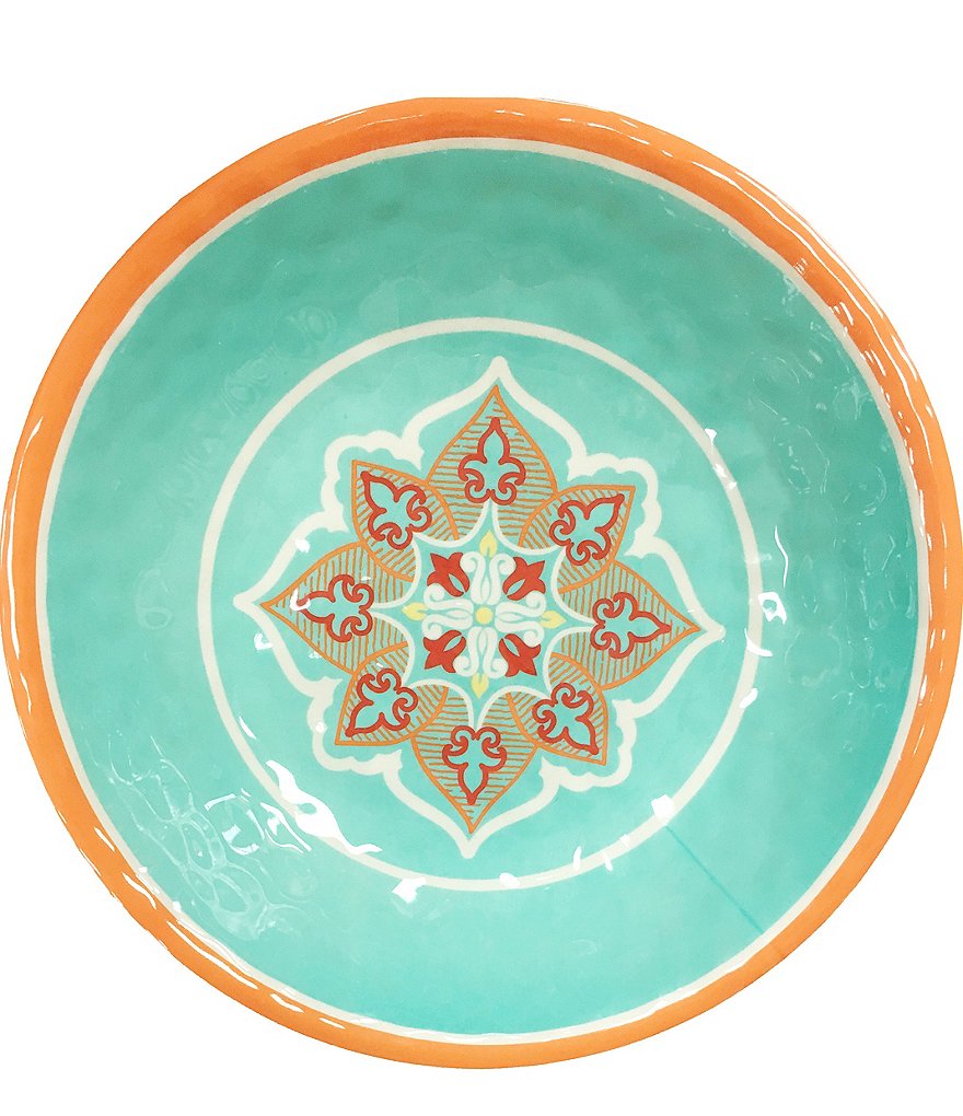 HiEnd Accents Western Melamine Serving Bowl