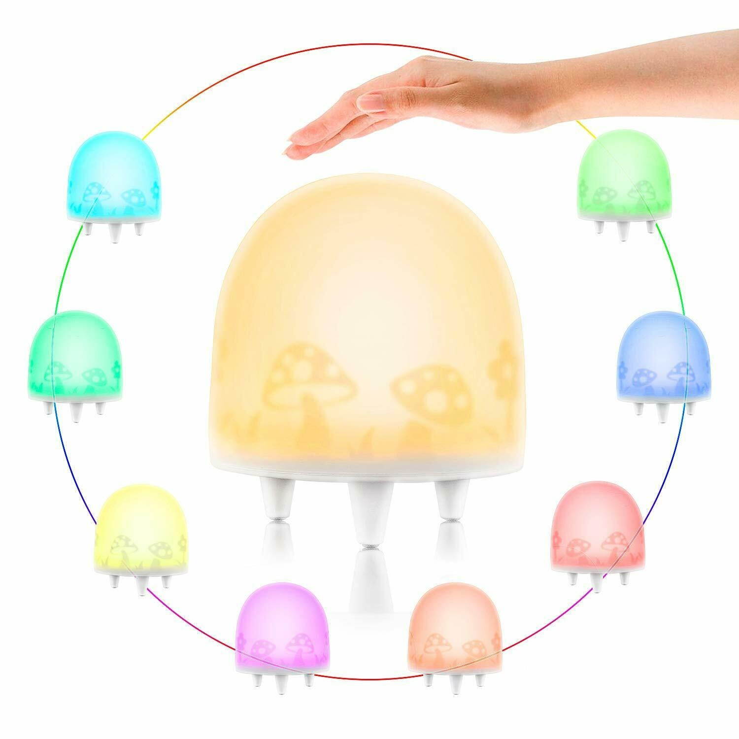Dimmable LED Touch Sensor Table Lamp Baby Room Sleeping Aid Bedside Night Light