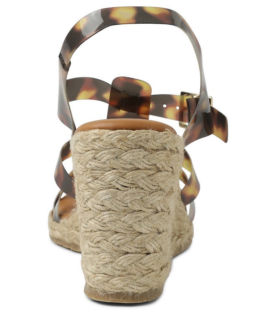 Andre Assous MadiaTortoise Print Fisherman Espadrille Sandals