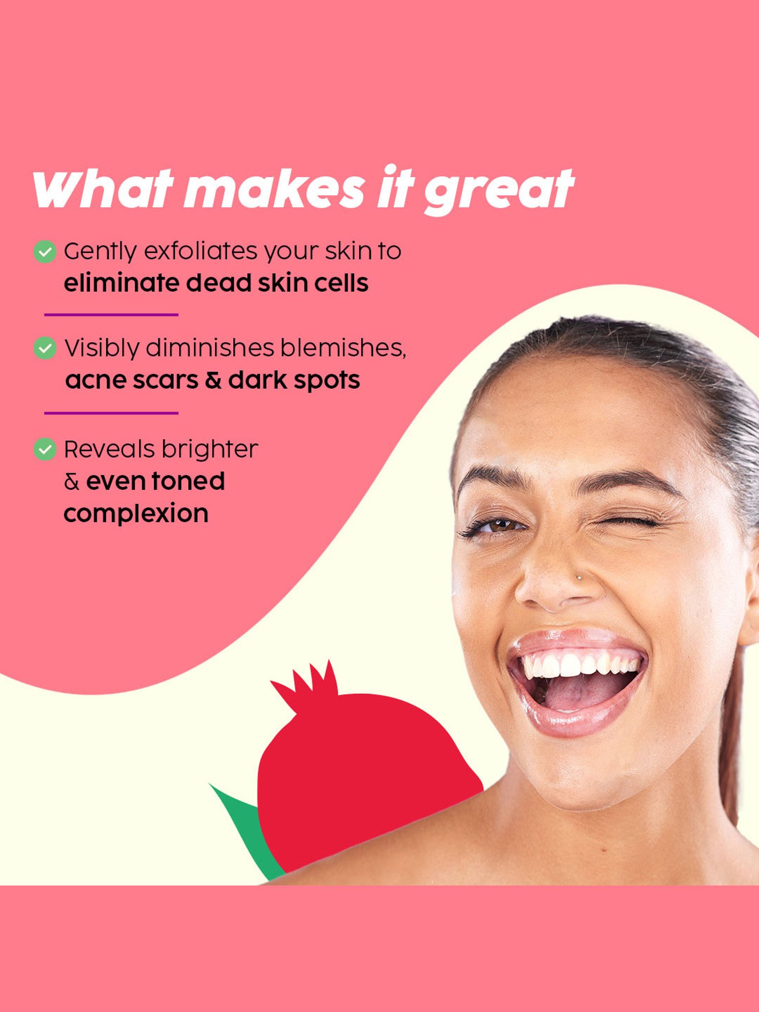 PLIX THE PLANT FIX Pomegranate Peeling Potion - 30 ml