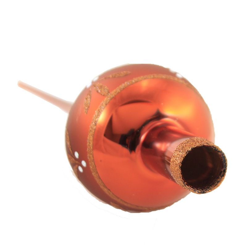 Ornaments To Remember Harvest Pumpkin Ivory Halloween Fall Gourd Vegetable  -  Tree Ornaments