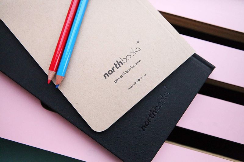 Northbooks Notebook/Journal, 96 Blank Pages, Acid Free Sheets