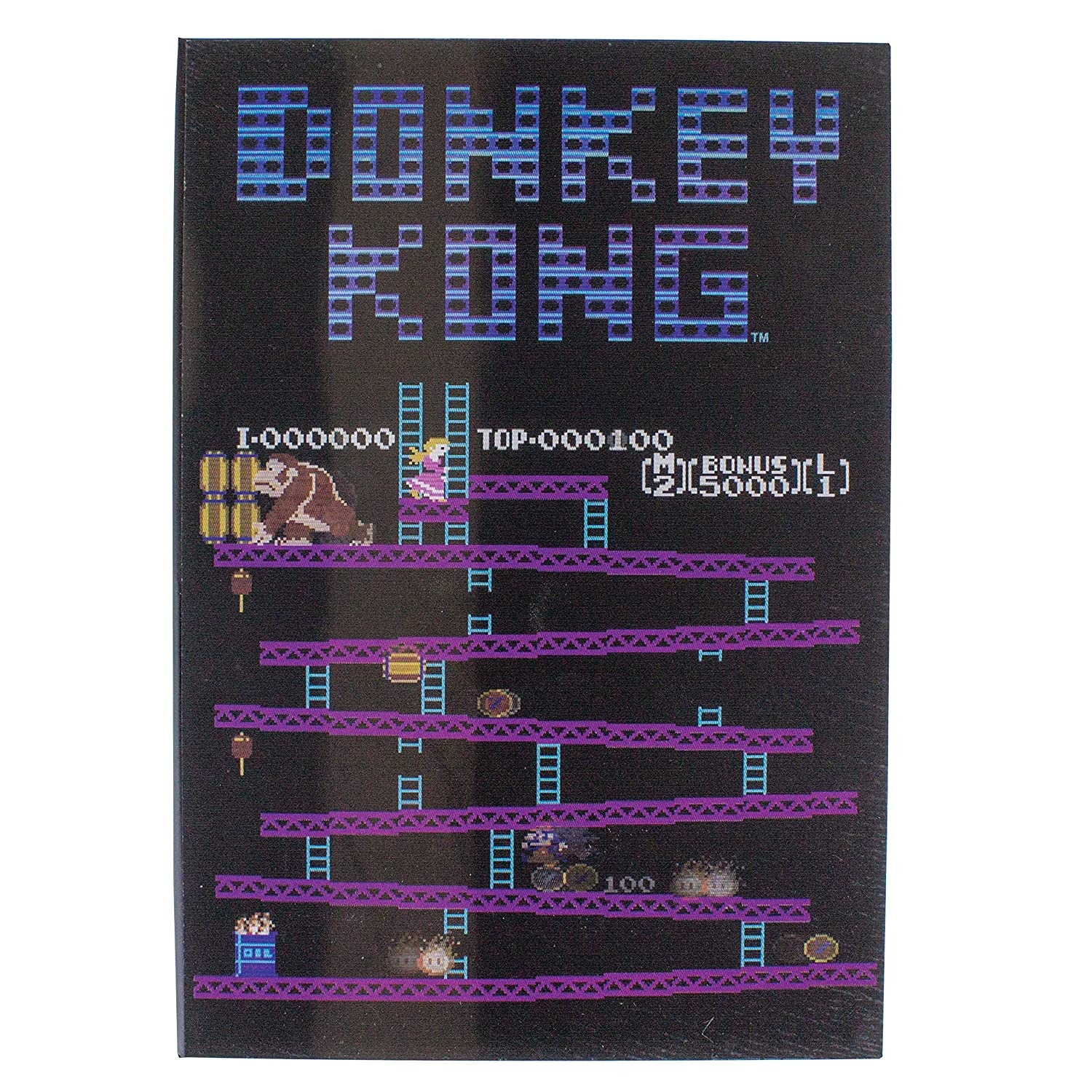 Paladone Donkey Kong Lenticular Notebook - 200 Lined Pages