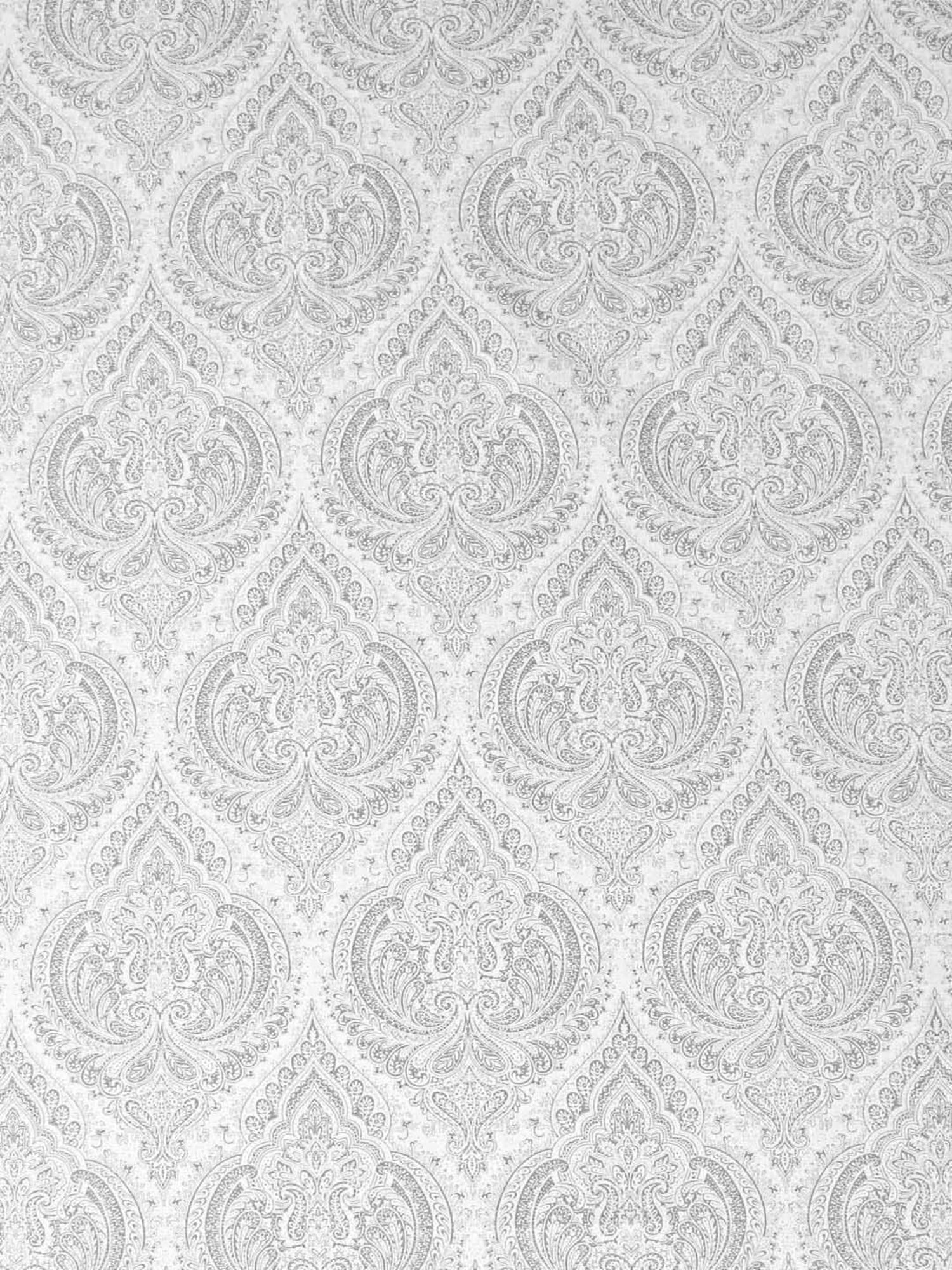 Swayam Grey Cotton 180 TC Double Size Bedsheet With Pillow Covers