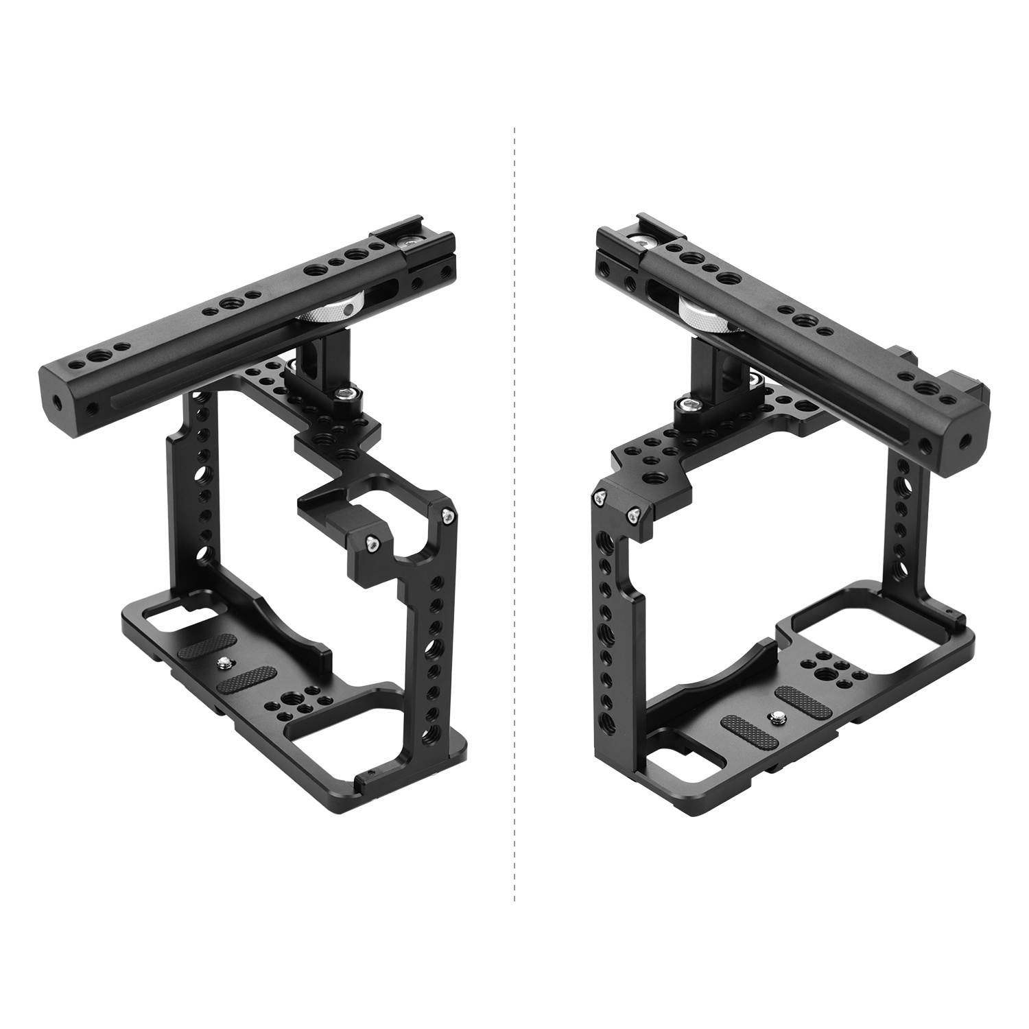 Metal Mount Compatible with Ring Spotlight Cam Battery Adjustable IndoorOutdoor Security Mount 2 Pack White