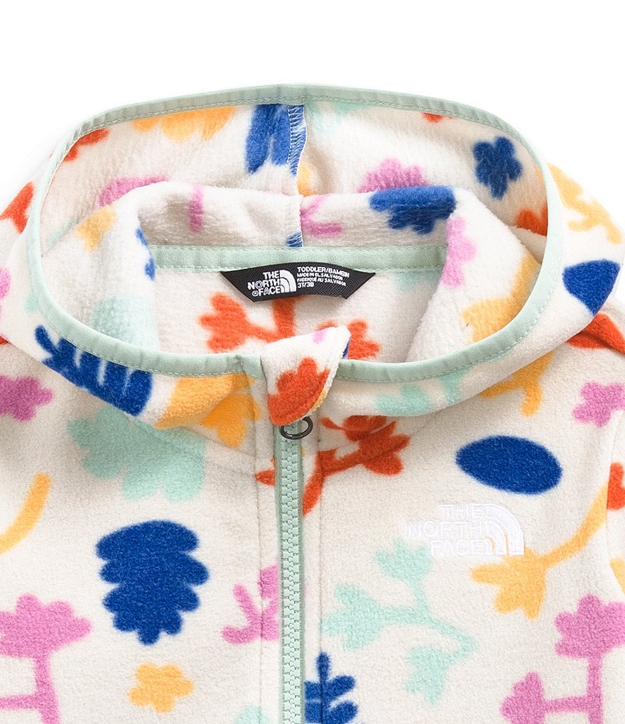 The North Face Little Girls 2T-6T Summer Stamps Glacier Full-Zip Microfleece Hoodie