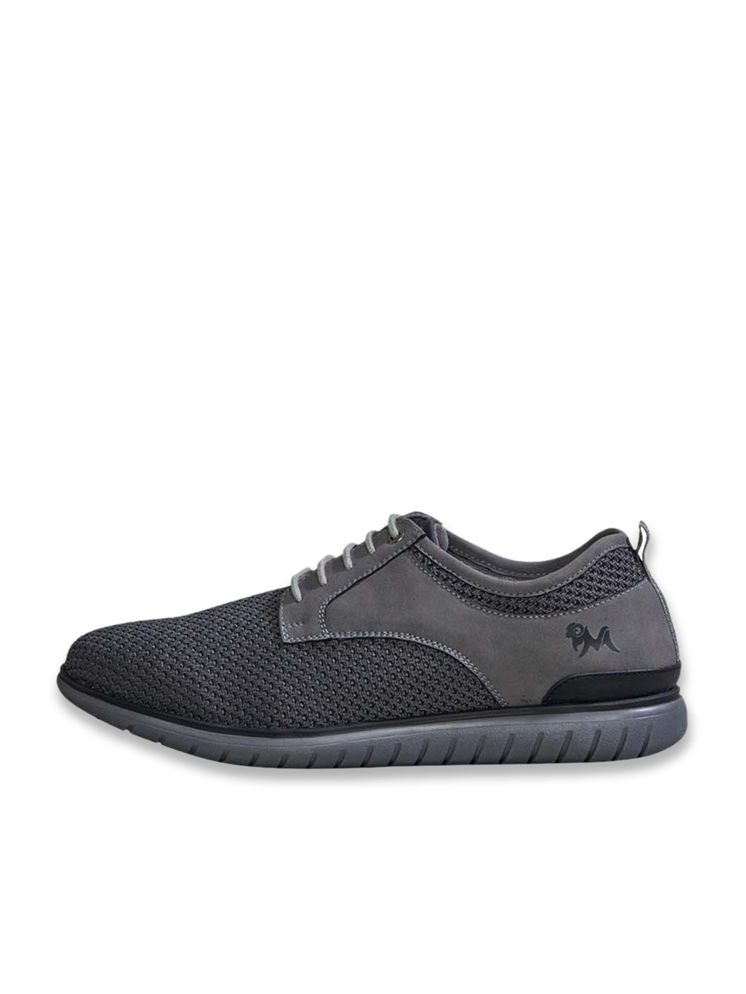 Neemans Men's Steel Grey Casual Sneakers