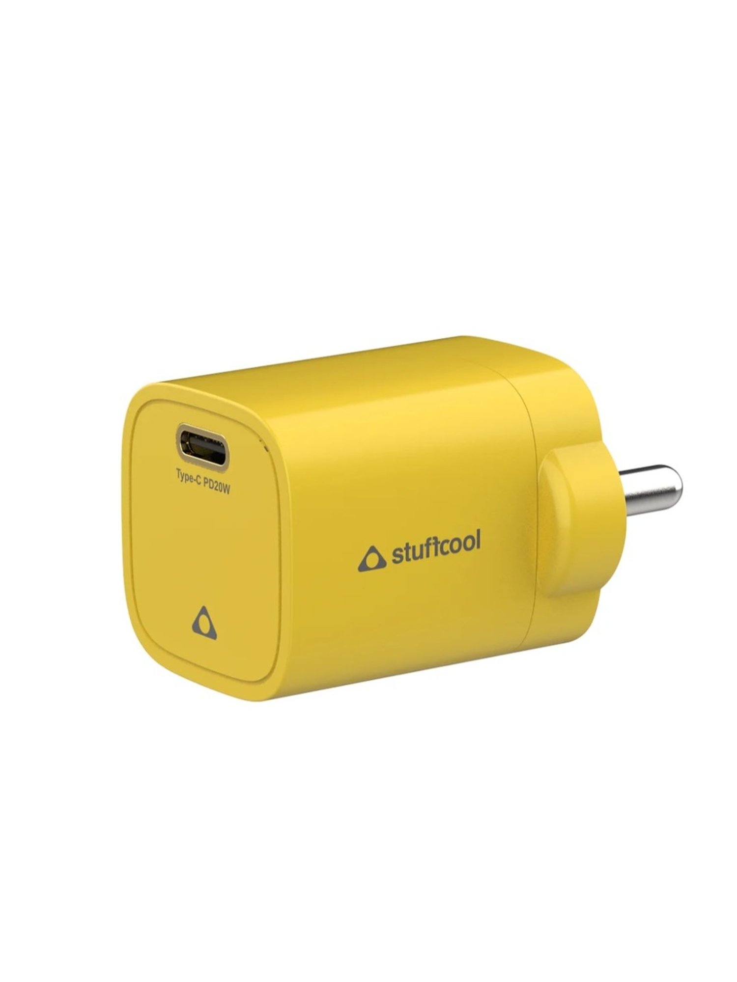 Stuffcool Nuevo PD 20W Smallest Wall Charger (Light White)