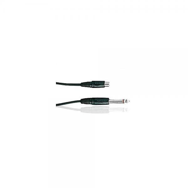 6' Shielded Audio Cable 1/4" Mono Male to RCA Female