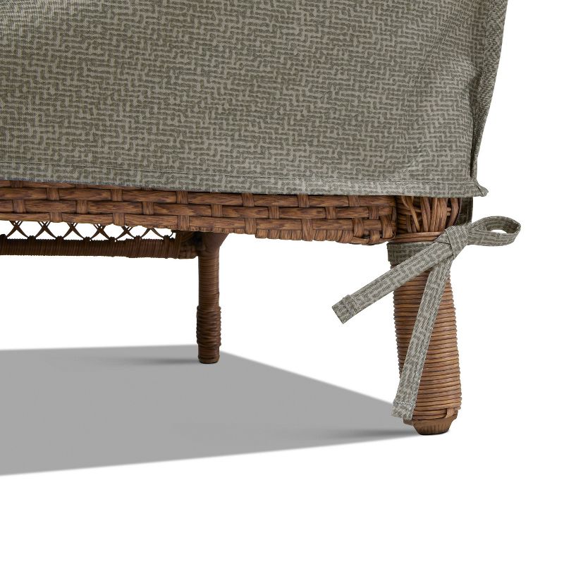 60" Patio Loveseat Cover with Integrated Duck Dome - Duck Covers