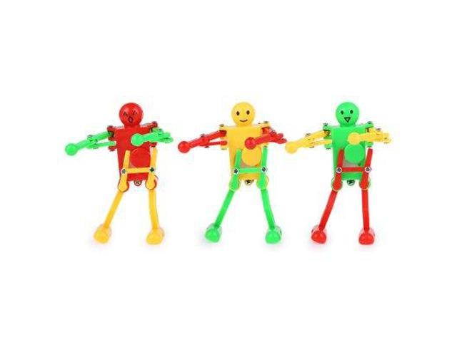 Clockwork Spring Wind Up Dancing Robot Toy Gift for Children Kid