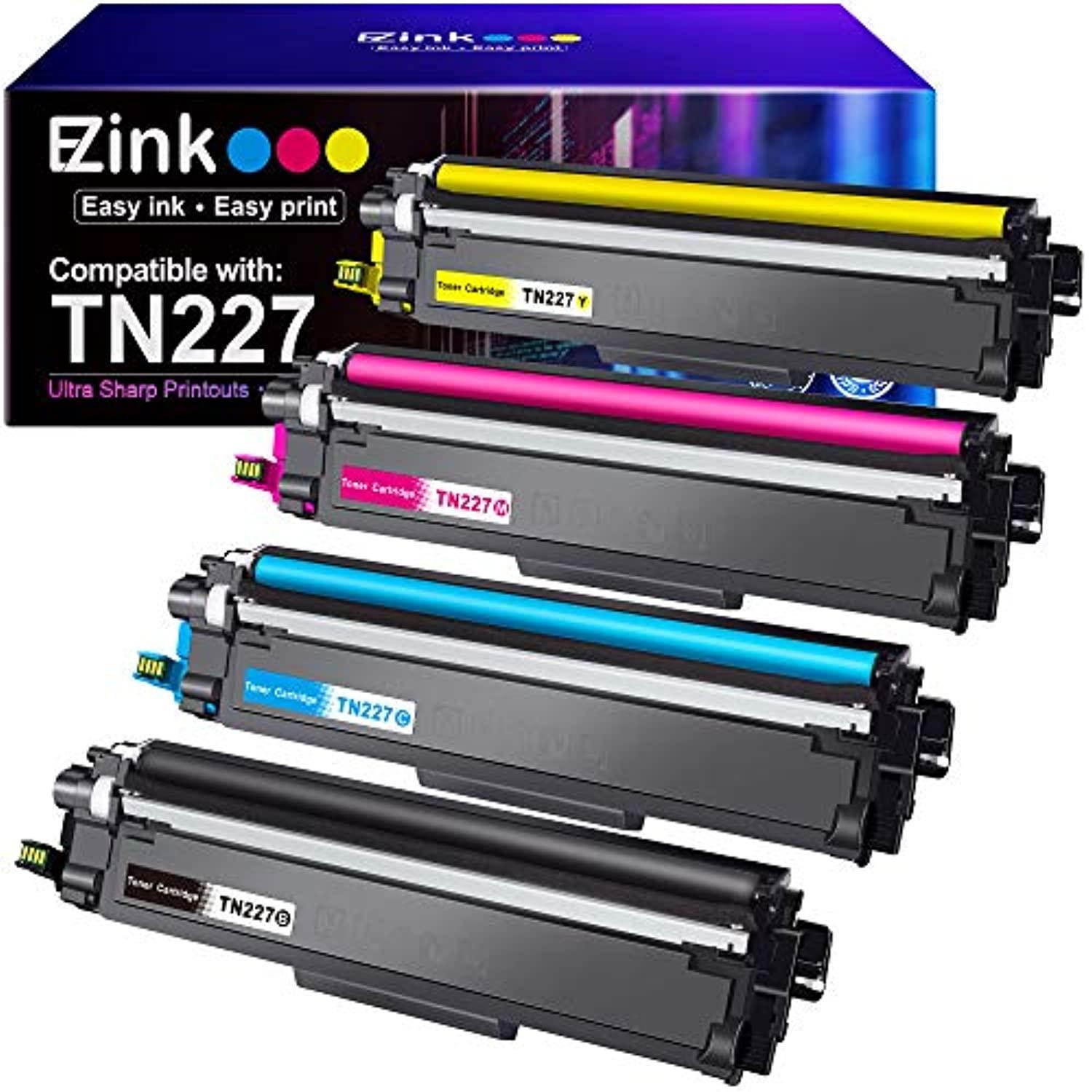 e-z ink (tm) high yield compatible toner cartridge replacement for brother tn227 tn227bk tn-227 tn223bk tn223 for mfc-l3750cdw