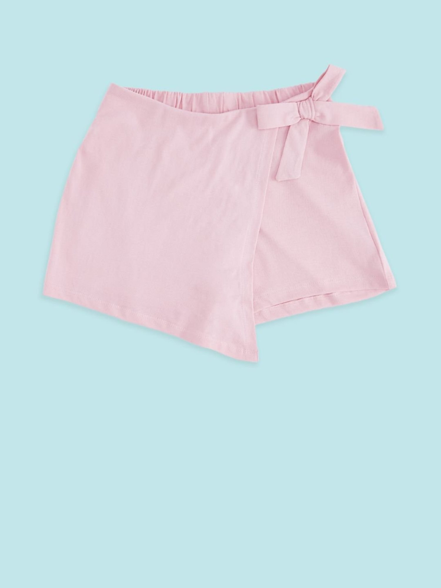 A Little Fable Kids Multicolor Solid Skirt