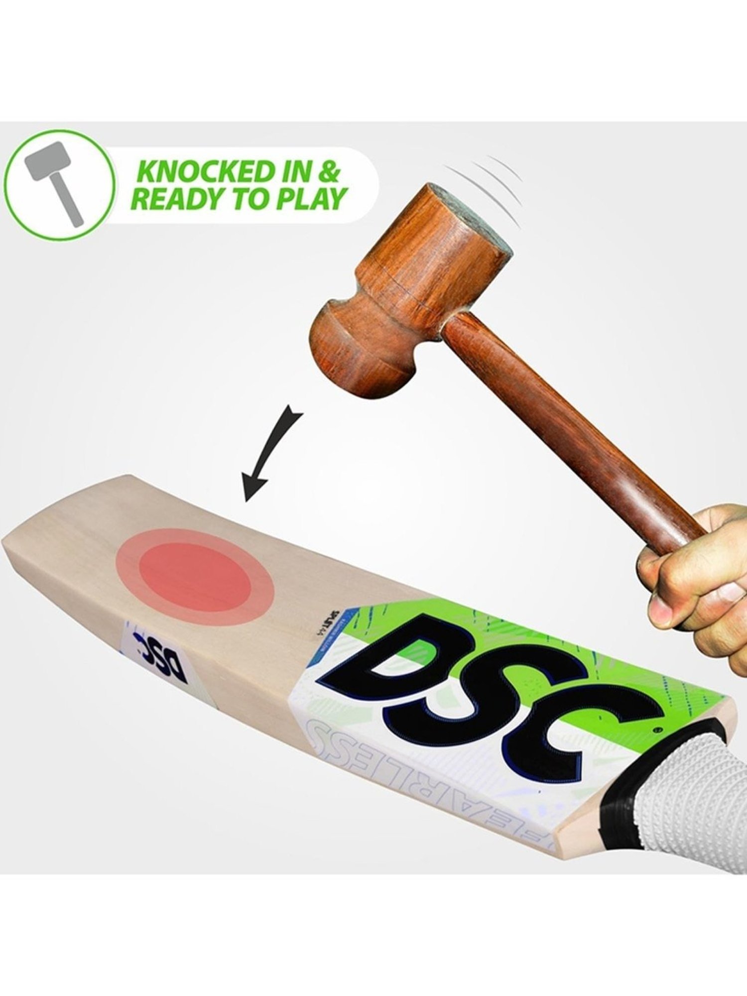 DSC Spliit 44 Kashmir Willow Cricket Bat Size - Mens