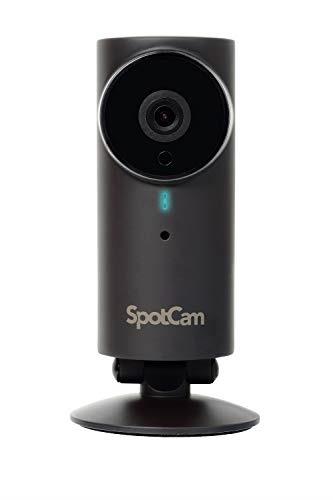 SpotCam FHD Pro Wireless Home Security Camera, 1080p HD, Indoor/Outdoor, Night Vision, Two-way Audio, Motion & Sound Alert, Alarm Siren, for Home/Office/Baby/Nanny/Pet, with FREE Fulltime Cloud Record