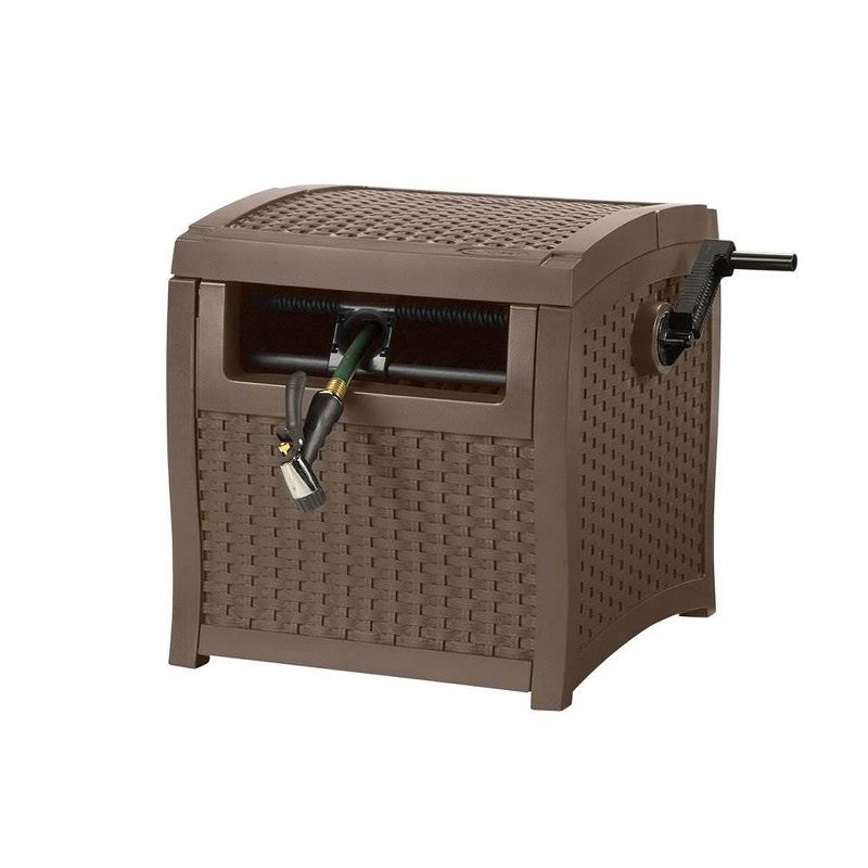 Gardena Comfort 50 Foot Wall Mounted Garden Hose Reel Box  (2 Pack)