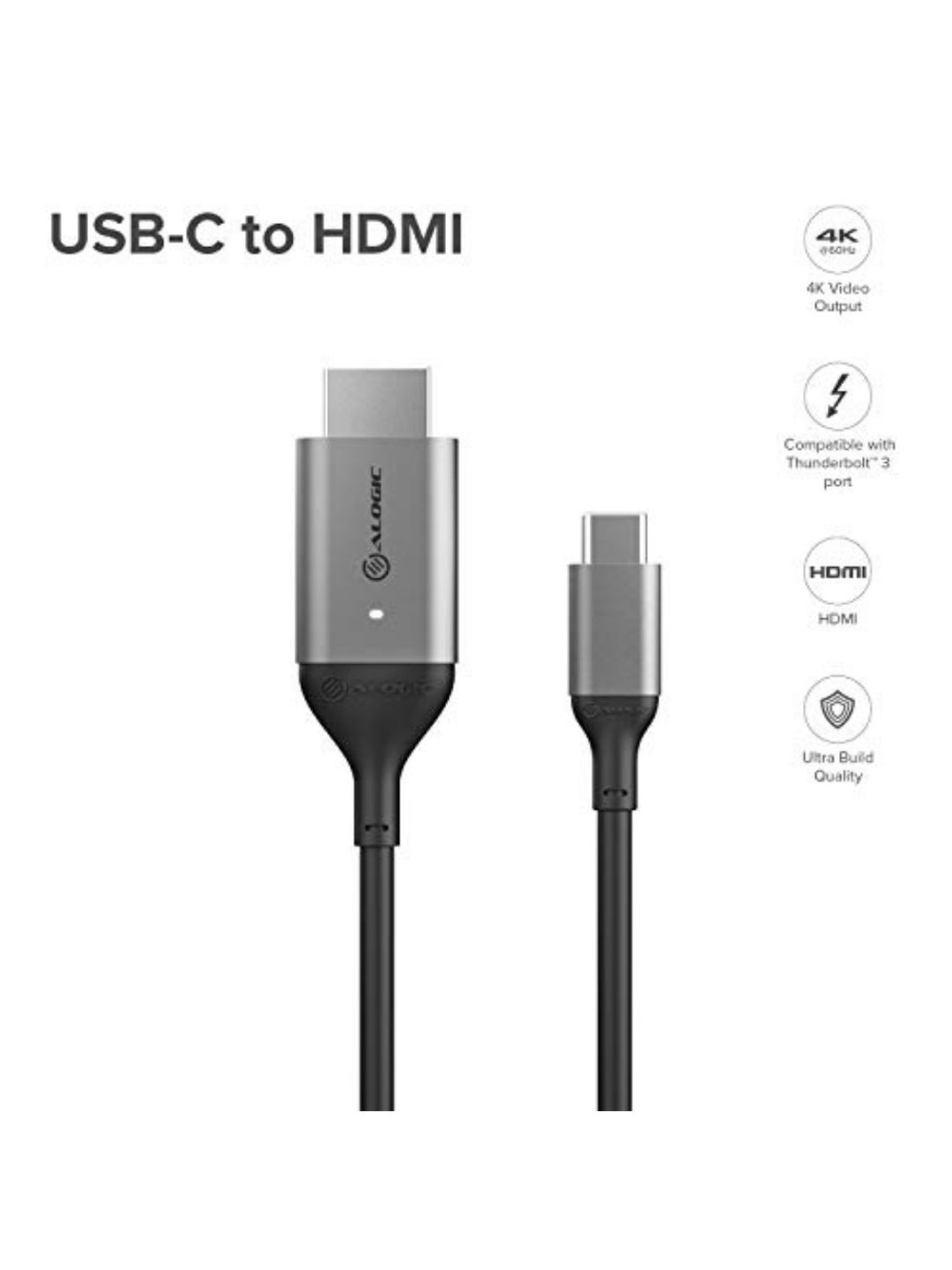 Moerdon MUC-C4C100W 100 Watt Fast Charging Data transfer Cable (Black)
