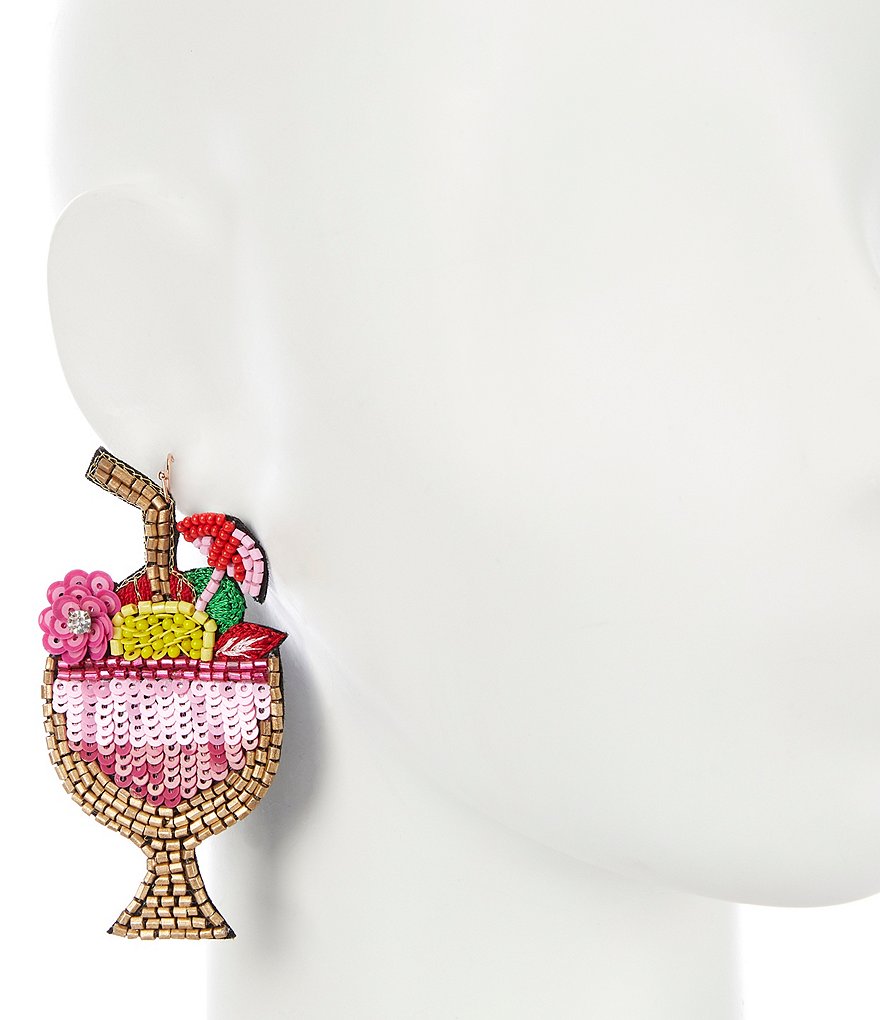 Anna & Ava Seed Bead Cocktail Earrings