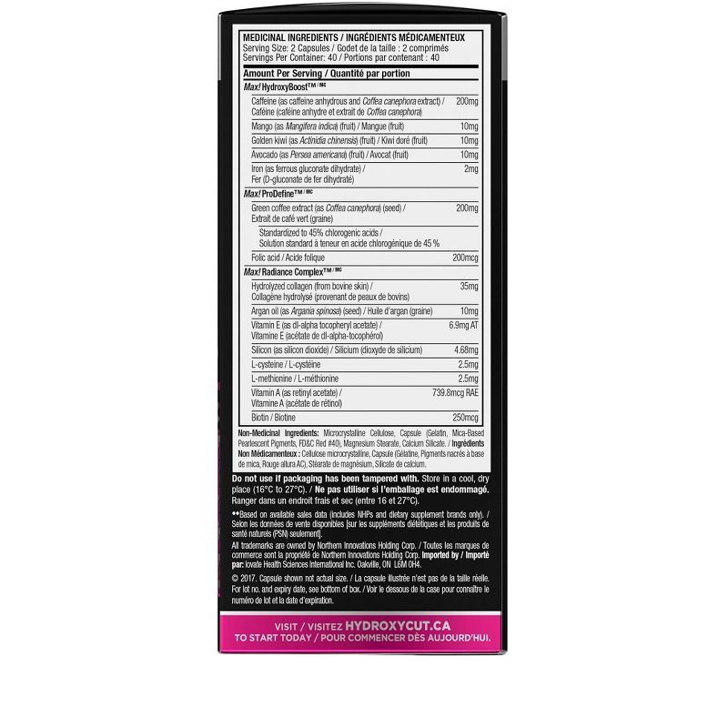 Hydroxycut Max for Women Capsules - 60ct