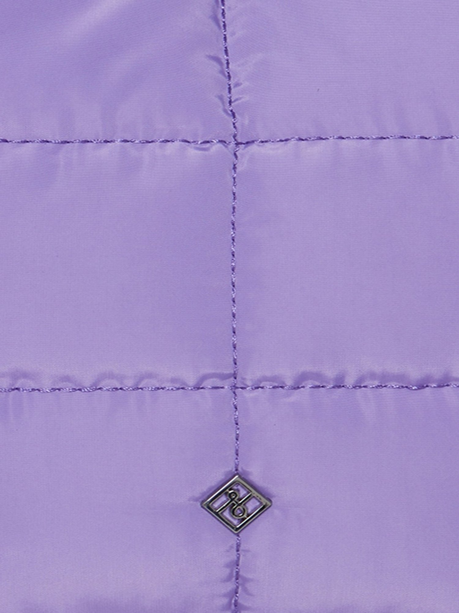 Call It Spring DAYDREAMER530 Purple Quilted Medium Tote Handbag